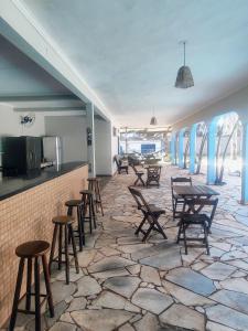 TV a/nebo společenská místnost v ubytování Área de lazer 3 suítes 50 ps + 93 fotografií