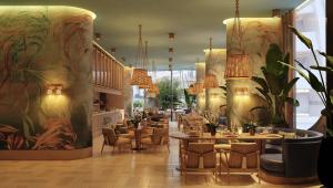 Χώρος καθιστικού στο Mercury Suites Apartment with Pool Access in St Julians