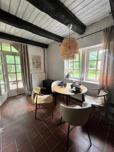 Khu vực ghế ngồi tại Piets Hof, Ferienhaus