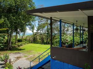 a view from the porch of a house at Ocean View Modern Dream House 1 in Pavones +39 photos