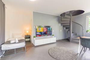 Η κουζίνα ή μικρή κουζίνα στο Apartment Köln