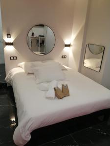 Posteľ alebo postele v izbe v ubytovaní Le Studio 68 - Hyper Centre - Sleep in Béthune