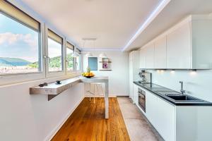 Küche/Küchenzeile in der Unterkunft Boutique Suites and Residences Heidelberg- Alte Zigarrenmanufaktur