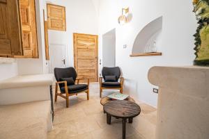 Χώρος καθιστικού στο Masseria il Pergolo +64 φωτογραφίες
