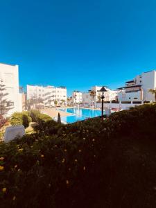 Bazén v ubytování Tamuda Bay- Alcudia Smir - Fnideq nebo v jeho okolí