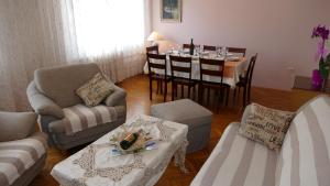 Posezení v ubytování House Helena
