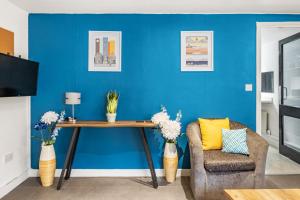 Χώρος καθιστικού στο Bright Jesmond 2BR Apartment Great Location +4 φωτογραφίες