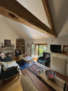 Χώρος καθιστικού στο Au petit bonheur de séraphine