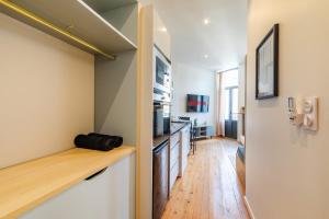 Η κουζίνα ή μικρή κουζίνα στο Studio Design en Plein Centre d'Agen +3 φωτογραφίες
