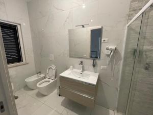 Koupelna v ubytování B&B Il Suono della Campagna + 22 fotografií