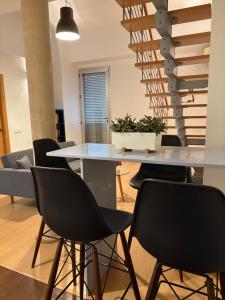 Zona de estar de Loft Almagro