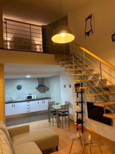 Una cocina o zona de cocina en Loft Almagro