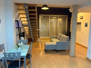 Zona de estar de Loft Almagro