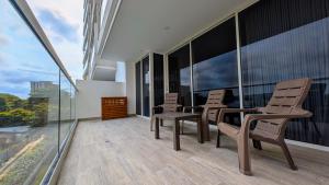 Balkón nebo terasa v ubytování Tu escapada a la mejor playa de Cartagena