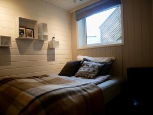 Ένα ή περισσότερα κρεβάτια σε δωμάτιο στο Central cozy studio with free parking