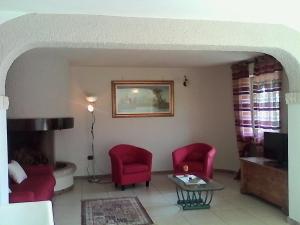 Posezení v ubytování Villa Leilani B&B