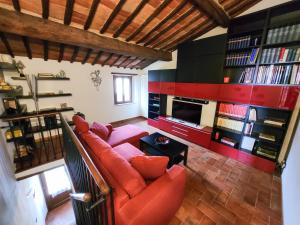 Χώρος καθιστικού στο Casina nel Chianti