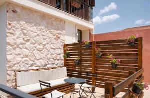 מרפסת או טרסה ב-Hotel Leto Delphi