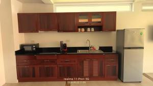 Kuchyň nebo kuchyňský kout v ubytování Blue Haven Bay Villa 21C