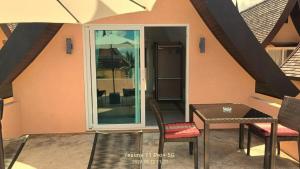 Balkón nebo terasa v ubytování Blue Haven Bay Villa 21C