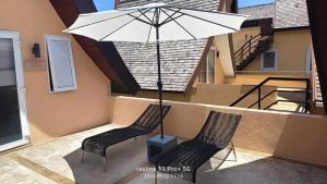 Balkón nebo terasa v ubytování Blue Haven Bay Villa 21C