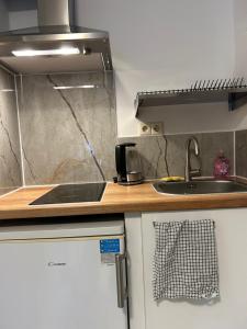 A cozinha ou cozinha compacta de Studio à Niederkorn