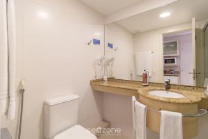 Resort pé na areia - Suítes JBVTOP的一间浴室