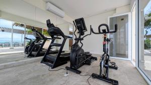 Fitness centrum a/nebo fitness zařízení v ubytování Tu escapada a la mejor playa de Cartagena