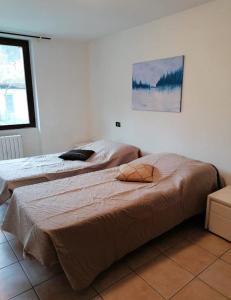 Postel nebo postele na pokoji v ubytování Casa Famiglia Felice