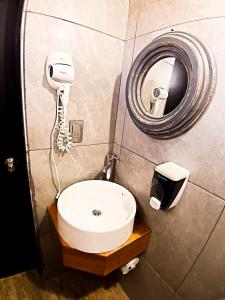 Koupelna v ubytování Suite París, Paseo Durango