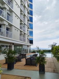 Balkón nebo terasa v ubytování Davao City Inspiria Condo - Abreeza Mall