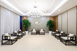北京明珠酒店的休息区