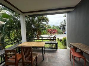 ระเบียงหรือลานระเบียงของ Golden Moon Resort