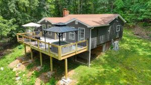 En have udenfor Blue Mountain Cottage