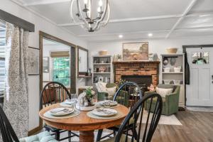 Et opholdsområde på Blue Mountain Cottage