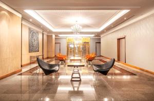 Posezení v ubytování Rembrandt Residences Bangkok