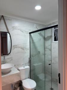 Vannituba majutusasutuses Edifício Creta Hotel