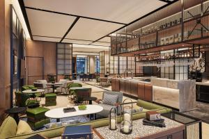 上海国际旅游度假区福朋喜来登酒店的休息区