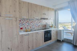 Η κουζίνα ή μικρή κουζίνα στο Tenuta Mongiardino