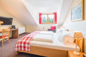 Ein Bett oder Betten in einem Zimmer der Unterkunft Best Western Hotel Brunnenhof