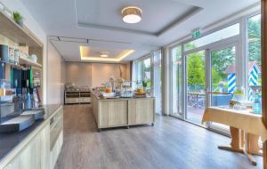 Küche/Küchenzeile in der Unterkunft Best Western Hotel Brunnenhof