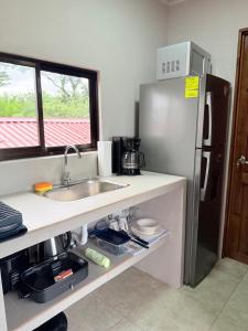 Køkken eller tekøkken på Estancia Rincón Verde