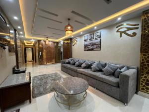 Complex hotel view的休息区