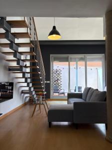 Zona de estar de Loft Almagro