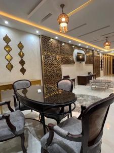 Complex hotel view的休息区