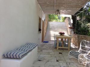Balkón nebo terasa v ubytování Gelsomoro beach house