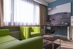Posezení v ubytování ibis Styles Offenburg City