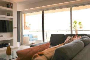 A seating area at Gorgeous 2BR Gozo Apt with private balcony & Pool by 360 Estates