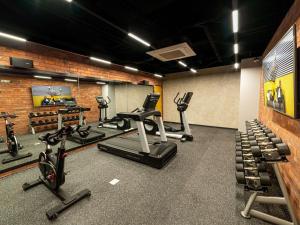 Fitness centrum a/nebo fitness zařízení v ubytování ibis styles Lima San Isidro