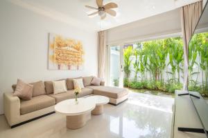 Χώρος καθιστικού στο Alancia Villa By Island Escape